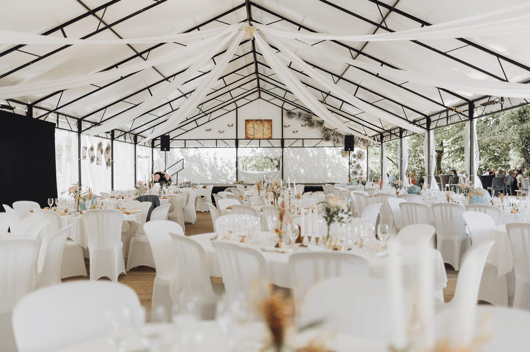 Blanchabri chapiteau mariage Blanchabri chapiteau mariage