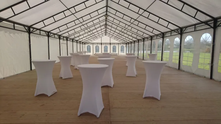 mange debout TENTE MARIAGE PAGODE-5M-X-5M